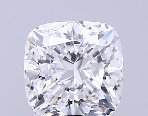 2.21 Carat Cushion Lab Diamond with  Cut Diamond in 14KT  view 1
