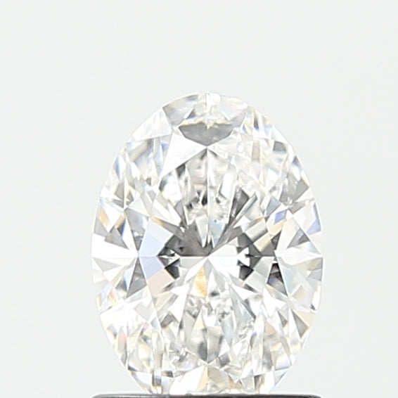 1.1 Carat Oval Lab Diamond with  Cut Diamond in 14KT  view 1
