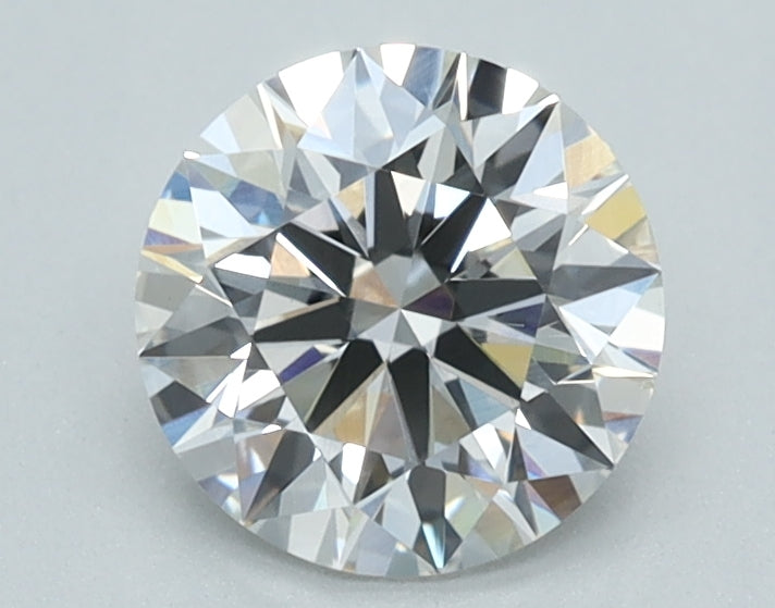 0.91 Carat Round Lab Diamond with  Cut Diamond in 14KT  view 1
