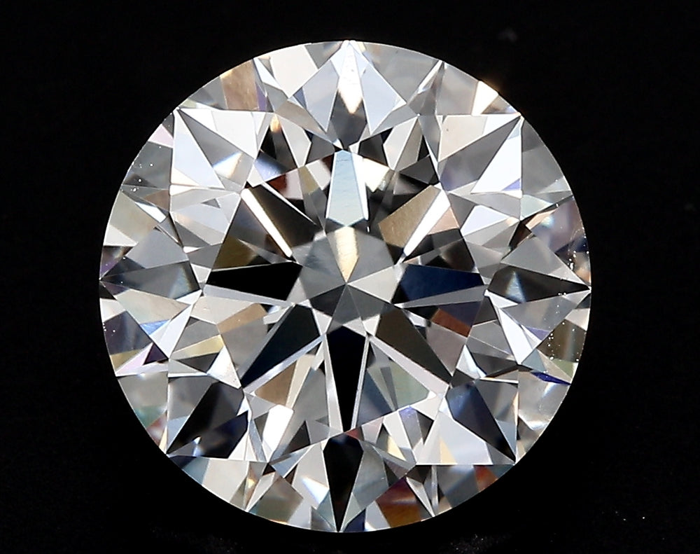 0.48 Carat Round Lab Diamond with  Cut Diamond in 14KT  view 1
