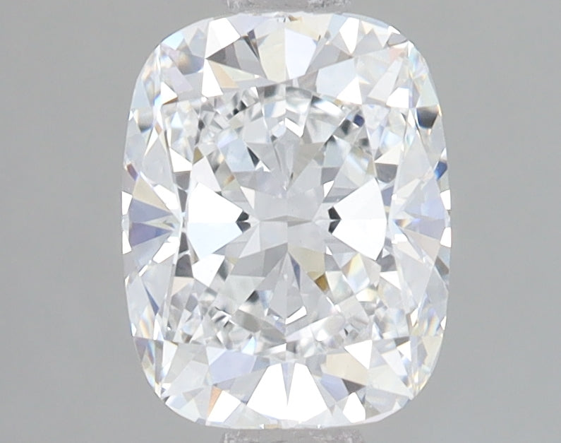 1.72 Carat Cushion Lab Diamond with  Cut Diamond in 14KT  view 1
