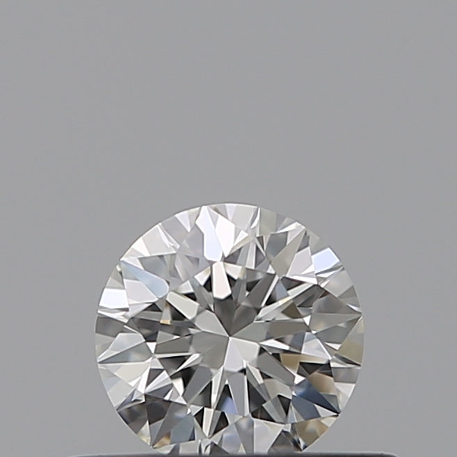 0.33 Carat Round Natural Diamond with  Cut Diamond in 14KT  view 1

