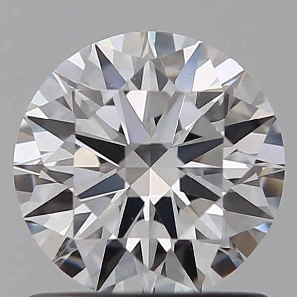 0.91 Carat Round Lab Diamond with  Cut Diamond in 14KT  view 1
