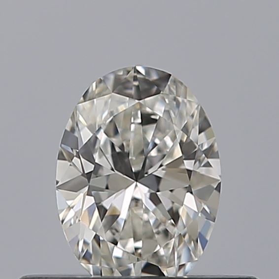 0.3 Carat Oval Natural Diamond with  Cut Diamond in 14KT  view 1
