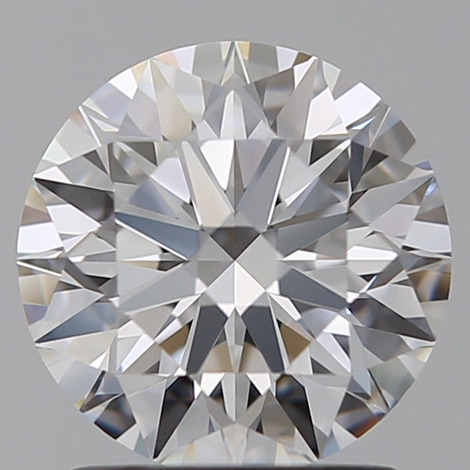 1.51 Carat Round Lab Diamond with  Cut Diamond in 14KT  view 1
