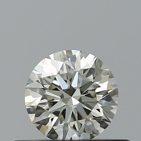 0.3 Carat Round Natural Diamond with  Cut Diamond in 14KT  view 1
