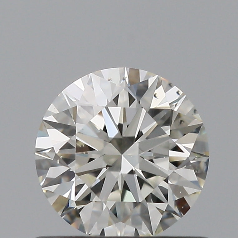 0.62 Carat Round Natural Diamond with  Cut Diamond in 14KT  view 1
