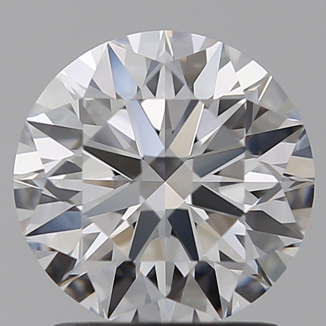 1.51 Carat Round Lab Diamond with  Cut Diamond in 14KT  view 1
