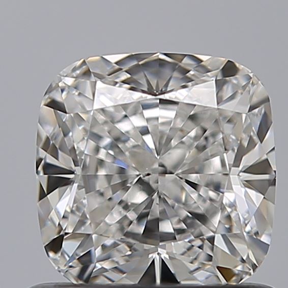 0.9 Carat Cushion Natural Diamond with  Cut Diamond in 14KT  view 1
