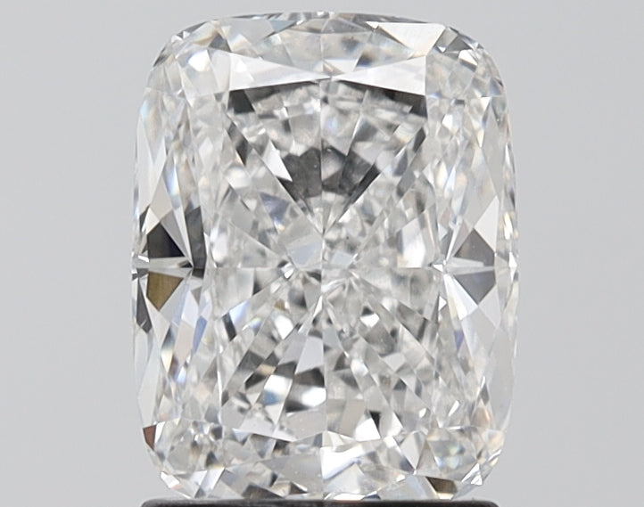 1.95 Carat Cushion Lab Diamond with  Cut Diamond in 14KT  view 1
