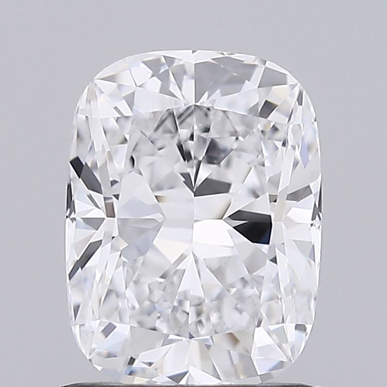 0.99 Carat Cushion Lab Diamond with  Cut Diamond in 14KT  view 1
