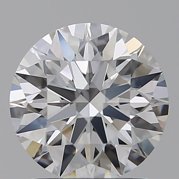 1.54 Carat Round Lab Diamond with  Cut Diamond in 14KT  view 1
