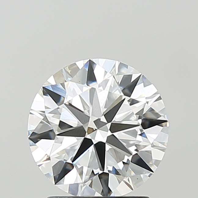 2.0 Carat Round Lab Diamond with  Cut Diamond in 14KT  view 1
