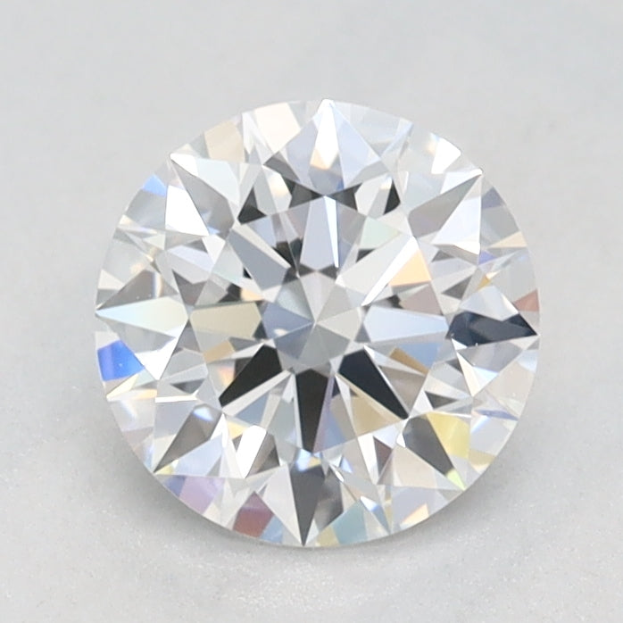 0.79 Carat Round Lab Diamond with  Cut Diamond in 14KT  view 1
