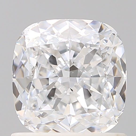 1.13 Carat Cushion Lab Diamond with  Cut Diamond in 14KT  view 1
