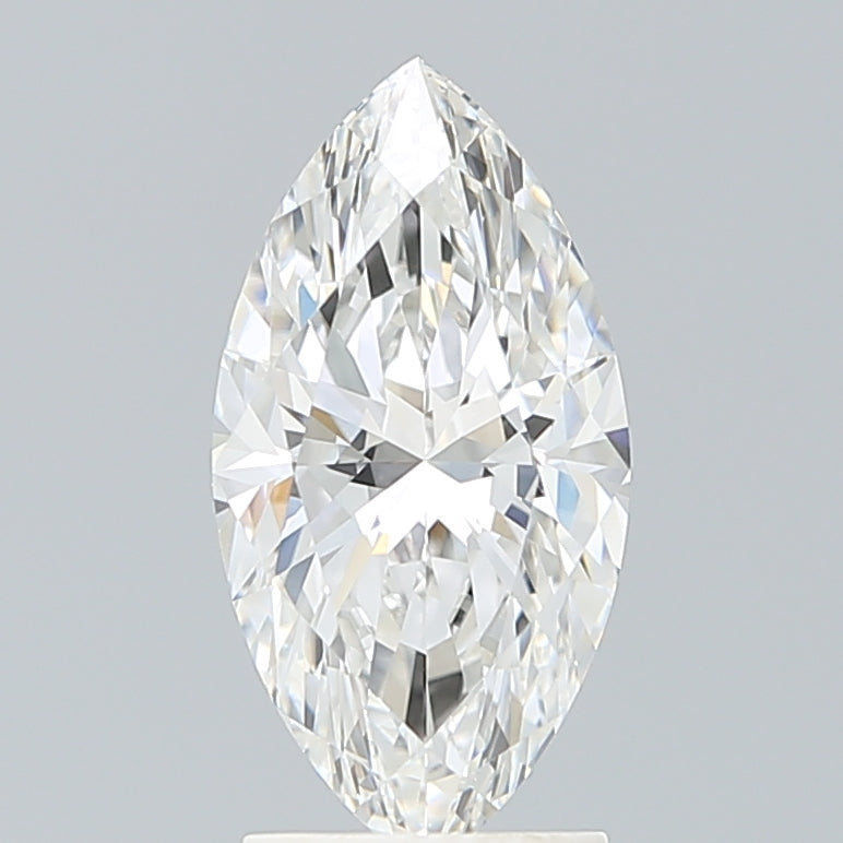 2.26 Carat Marquise Lab Diamond with  Cut Diamond in 14KT  view 1
