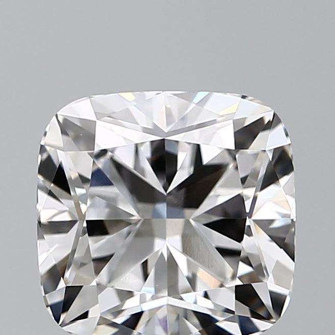 1.8 Carat Cushion Lab Diamond with  Cut Diamond in 14KT  view 1
