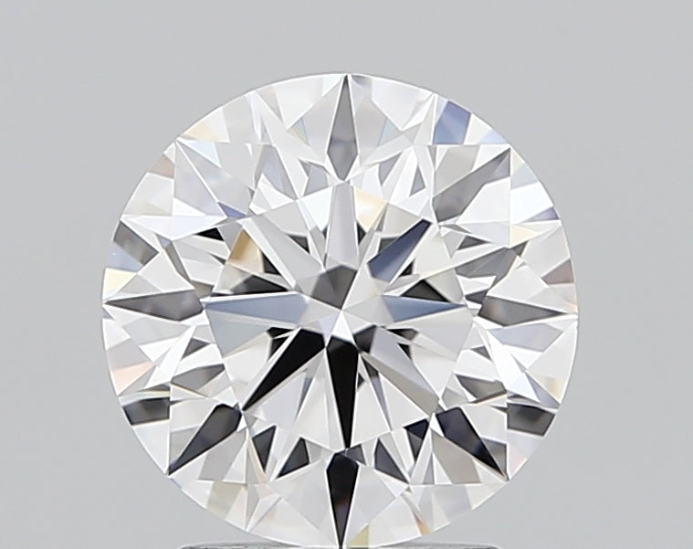 2.0 Carat Round Lab Diamond with  Cut Diamond in 14KT  view 1
