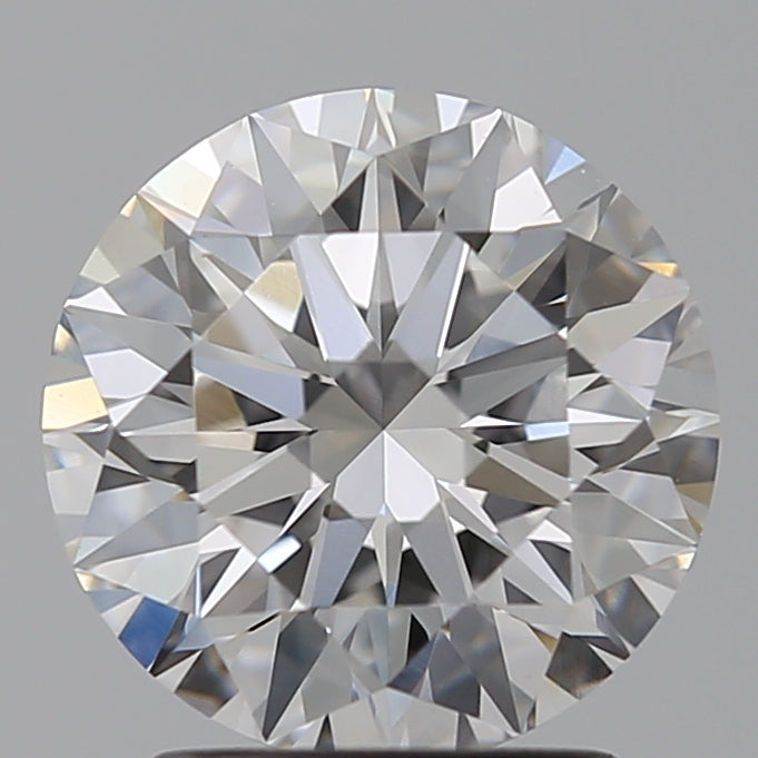 2.03 Carat Round Lab Diamond with  Cut Diamond in 14KT  view 1
