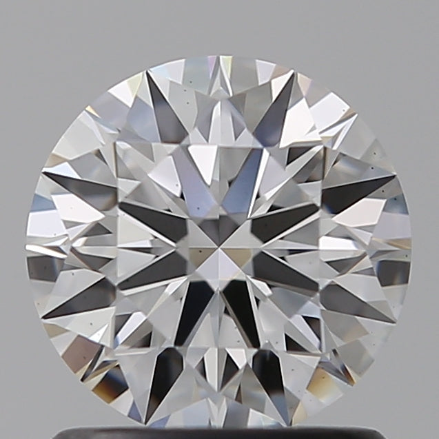 1.1 Carat Round Lab Diamond with  Cut Diamond in 14KT  view 1
