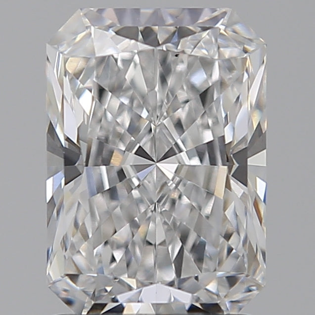 1.77 Carat Radiant Lab Diamond with  Cut Diamond in 14KT  view 1
