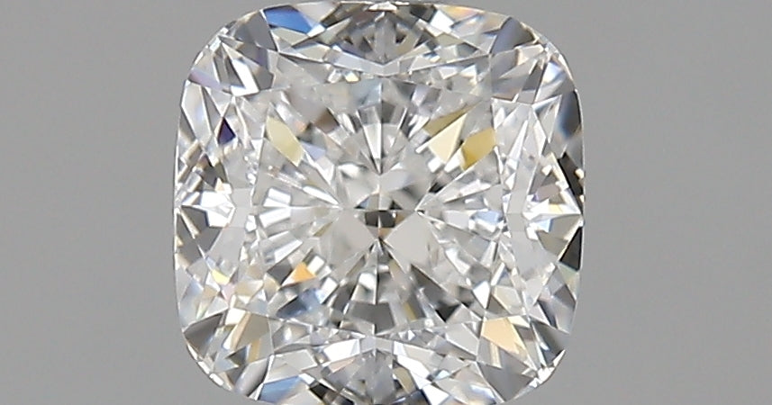 1.2 Carat Cushion Natural Diamond with  Cut Diamond in 14KT  view 1
