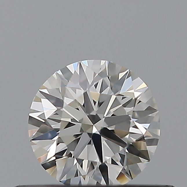 0.33 Carat Round Natural Diamond with  Cut Diamond in 14KT  view 1
