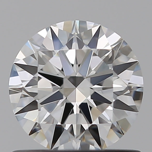 0.7 Carat Round Lab Diamond with  Cut Diamond in 14KT  view 1
