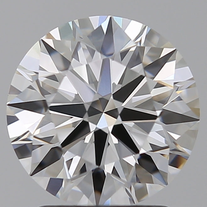 2.01 Carat Round Lab Diamond with  Cut Diamond in 14KT  view 1
