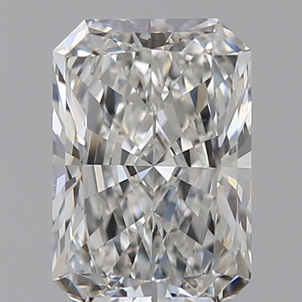 1.52 Carat Radiant Lab Diamond with  Cut Diamond in 14KT  view 1
