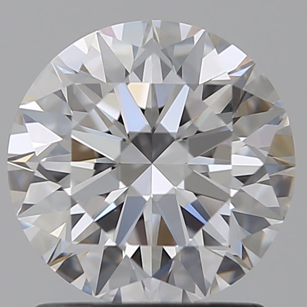 1.4 Carat Round Lab Diamond with  Cut Diamond in 14KT  view 1

