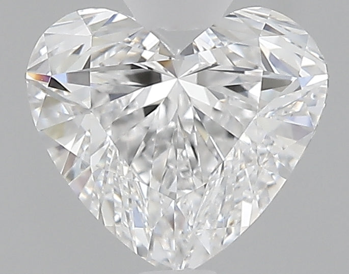 1.5 Carat Heart Lab Diamond with  Cut Diamond in 14KT  view 1
