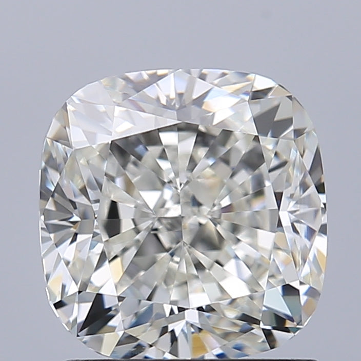 1.51 Carat Cushion Natural Diamond with  Cut Diamond in 14KT  view 1
