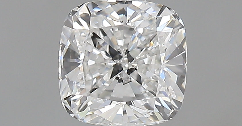 1.0 Carat Cushion Natural Diamond with  Cut Diamond in 14KT  view 1
