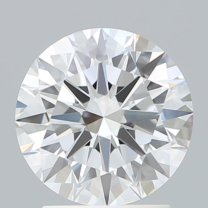 2.06 Carat Round Lab Diamond with  Cut Diamond in 14KT  view 1
