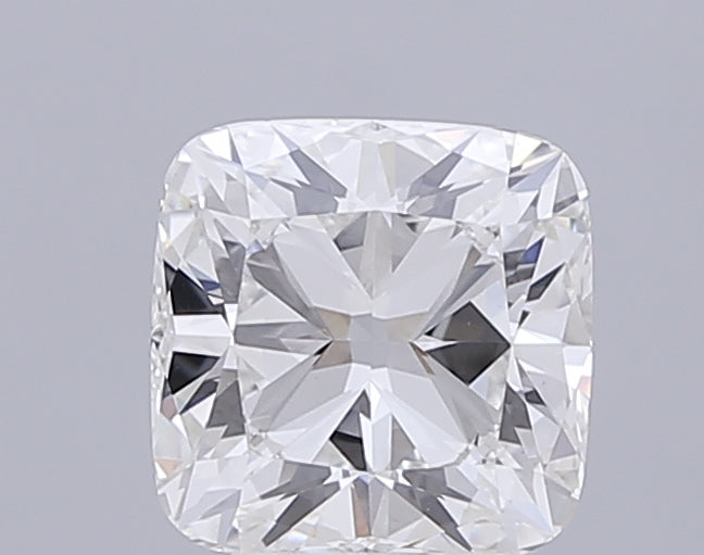 3.51 Carat Cushion Lab Diamond with  Cut Diamond in 14KT  view 1
