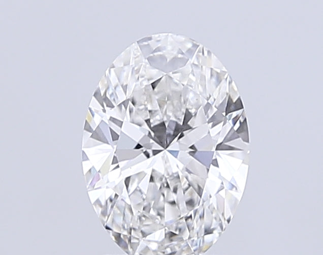 2.08 Carat Oval Lab Diamond with  Cut Diamond in 14KT  view 1
