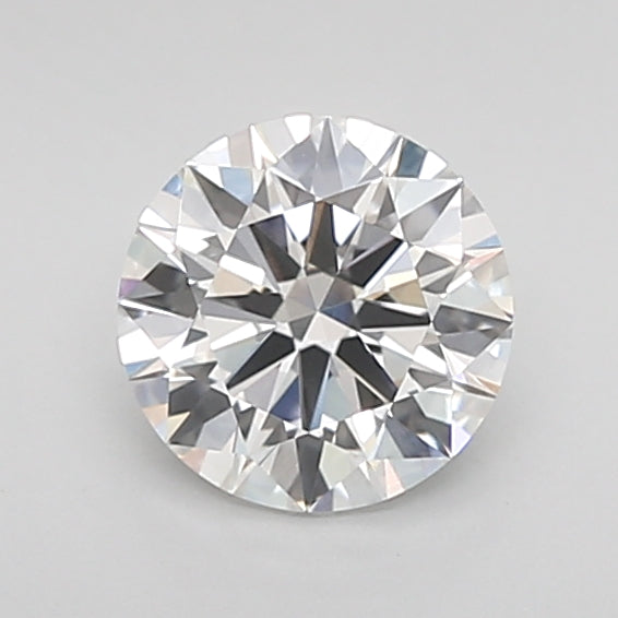 3.07 Carat Round Lab Diamond with  Cut Diamond in 14KT  view 1
