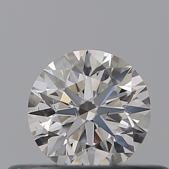 0.3 Carat Round Natural Diamond with  Cut Diamond in 14KT  view 1
