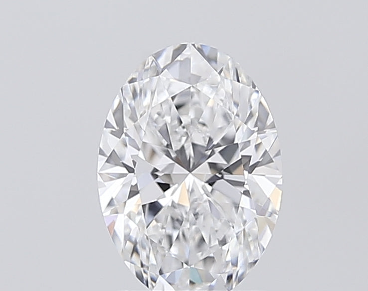 1.7 Carat Oval Lab Diamond with  Cut Diamond in 14KT  view 1
