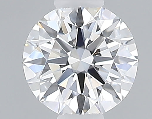 0.51 Carat Round Lab Diamond with  Cut Diamond in 14KT  view 1
