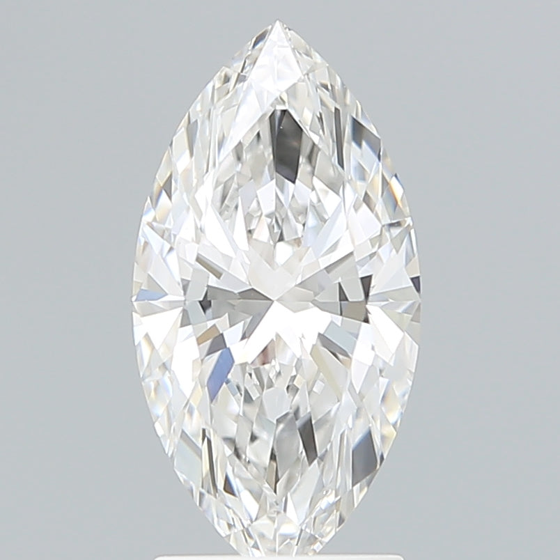 2.09 Carat Marquise Lab Diamond with  Cut Diamond in 14KT  view 1
