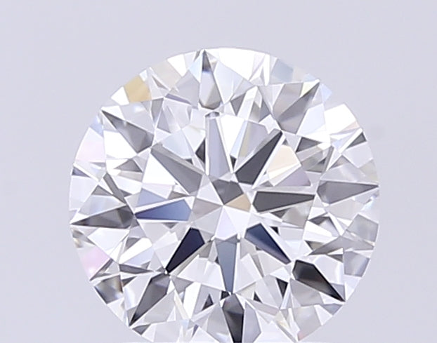 2.04 Carat Round Lab Diamond with  Cut Diamond in 14KT  view 1
