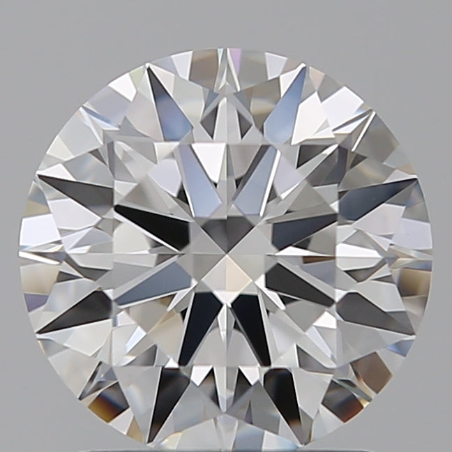 1.59 Carat Round Lab Diamond with  Cut Diamond in 14KT  view 1
