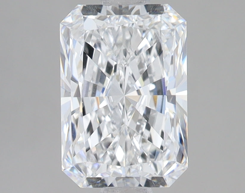 1.7 Carat Radiant Lab Diamond with  Cut Diamond in 14KT  view 1
