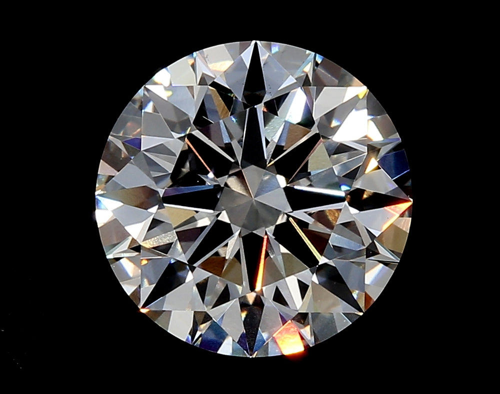 2.23 Carat Round Lab Diamond with  Cut Diamond in 14KT  view 1
