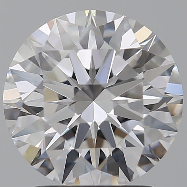 2.1 Carat Round Lab Diamond with  Cut Diamond in 14KT  view 1
