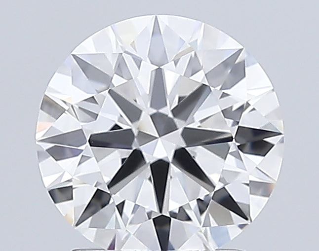 2.1 Carat Round Lab Diamond with  Cut Diamond in 14KT  view 1
