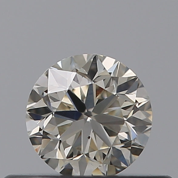 0.3 Carat Round Natural Diamond with  Cut Diamond in 14KT  view 1
