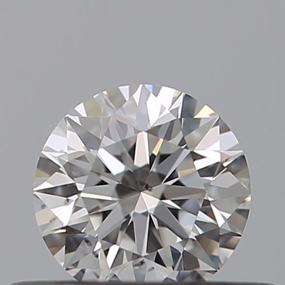 0.32 Carat Round Natural Diamond with  Cut Diamond in 14KT  view 1
